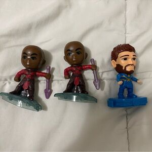 Marvel : Happy meal toys- 3 pack